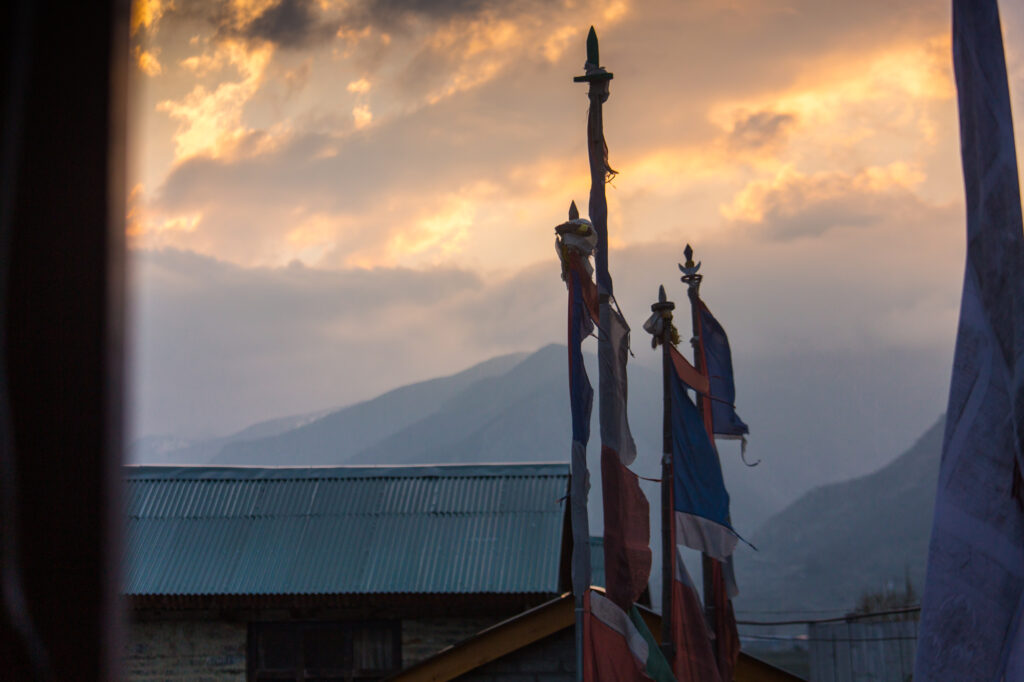 Prayer flags in Nepal